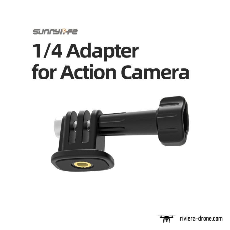 Adaptateur articulé 1/4 pouce drone