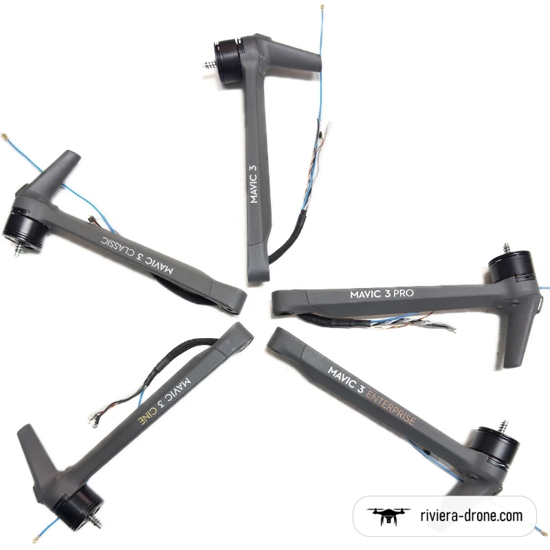Bras moteur avant gauche pour DJI Mavic 3 Pro