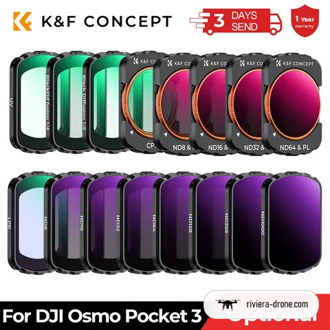 Filtre magnétique pour objectif K&F CONCEPT pour