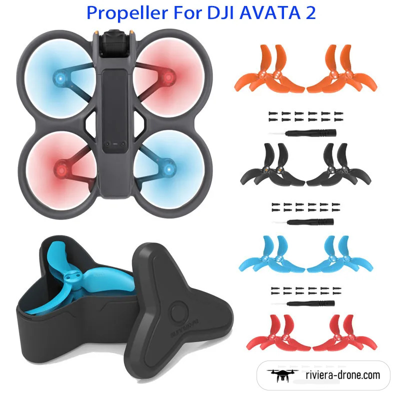 Hélices renforcées pour DJI Avata 2