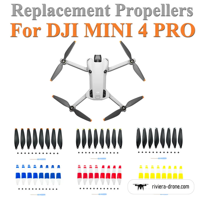 Jeu d’hélices de remplacement pour DJI Mini 4 Pro