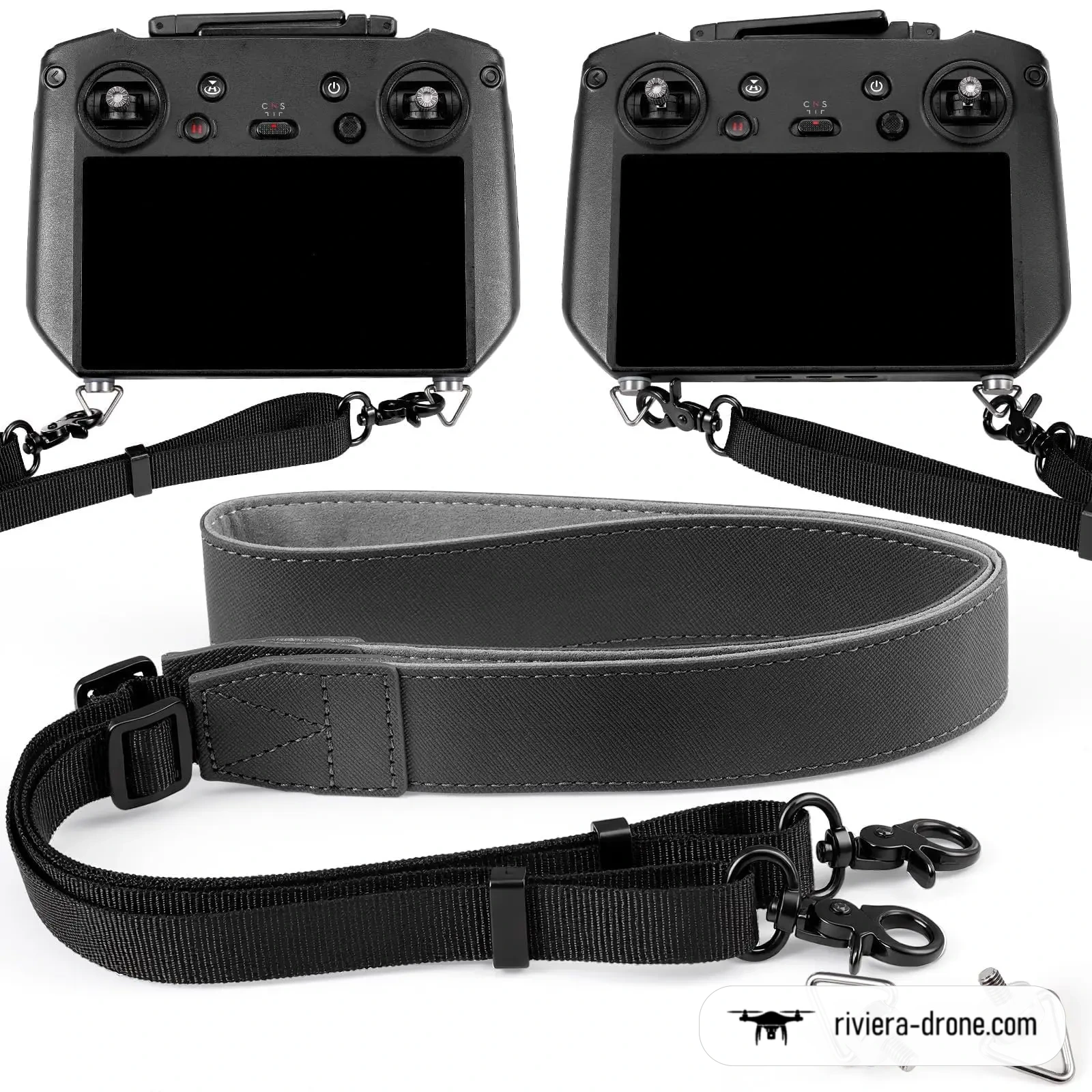 Lanière de cou en cuir pour radiocommande DJI