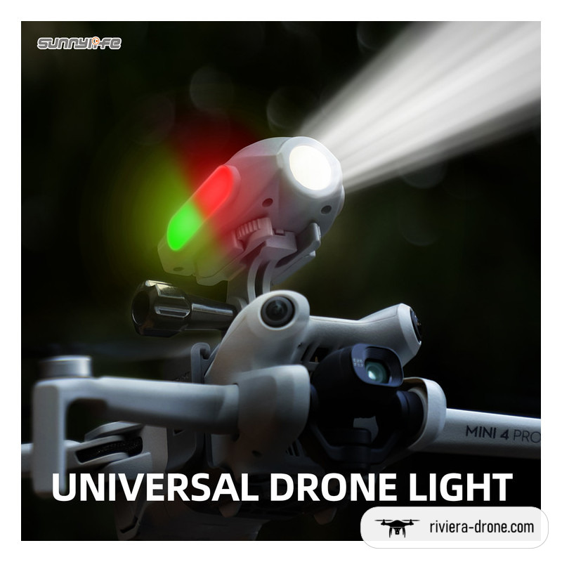 Projecteur LED rechargeable pour drone