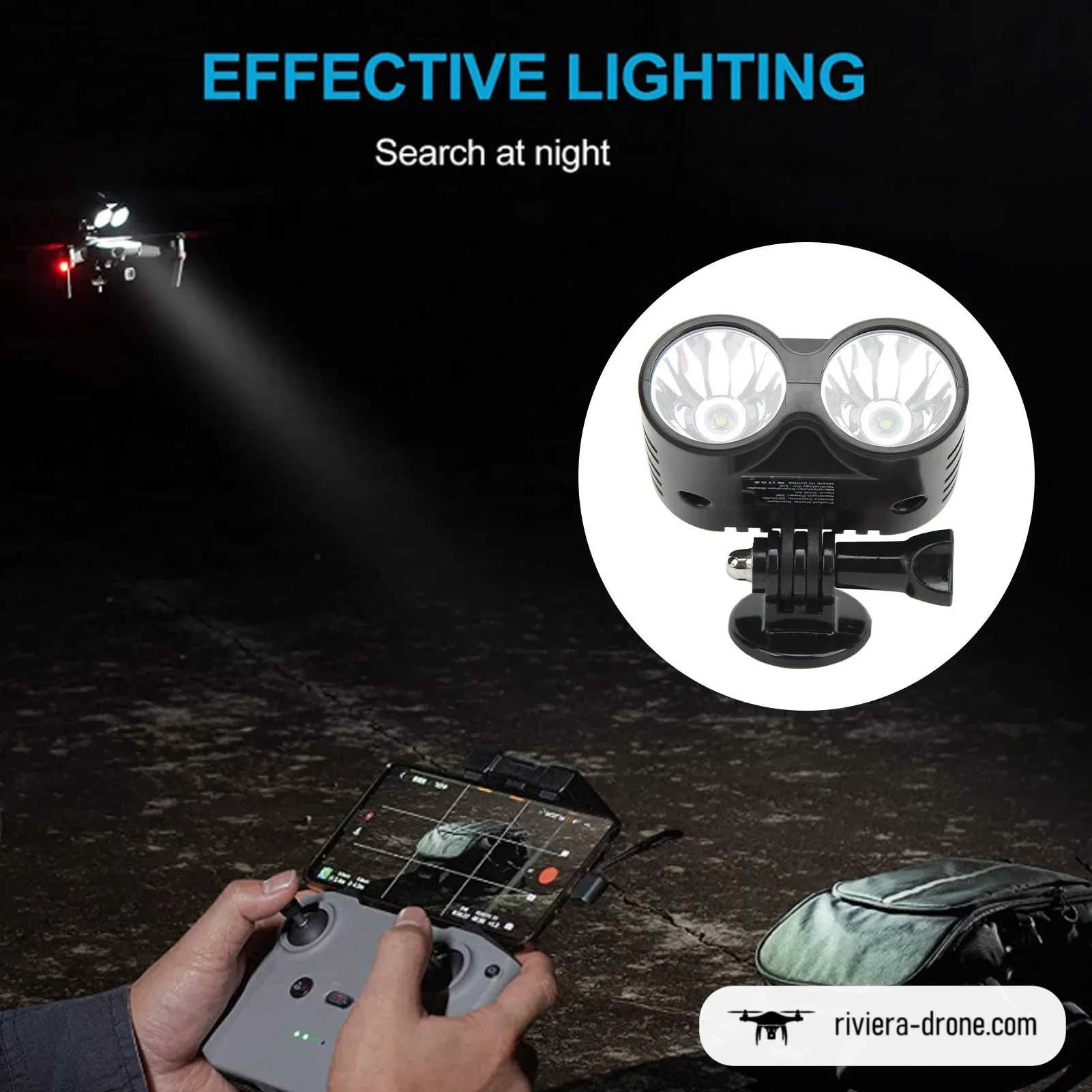 Projecteur LED universel pour drone